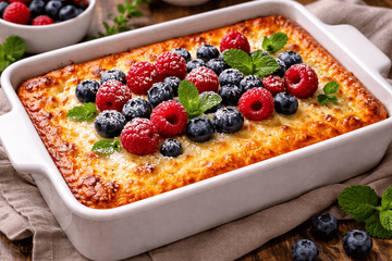 Больше не нужно уговаривать домашних есть творог: с этой запеканкой они сами просят добавки