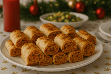 Делаю с лавашом неожиданный трюк: получается завтрак, который заменяет бутерброды