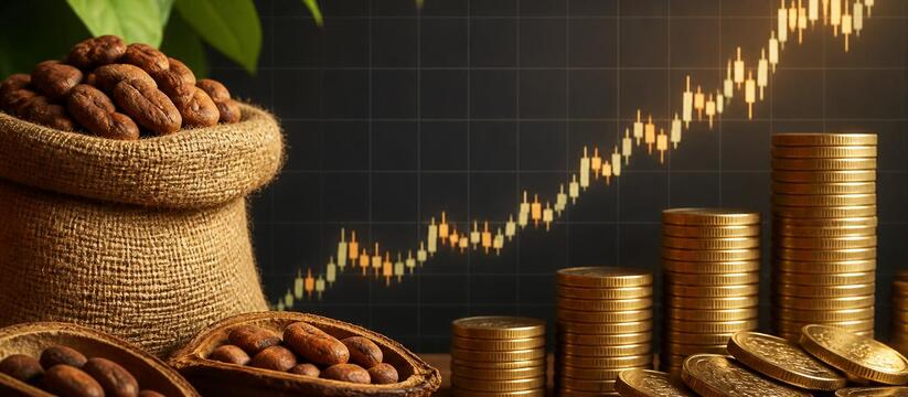 Объем торгов фьючерсами на какао на Мосбирже в ...