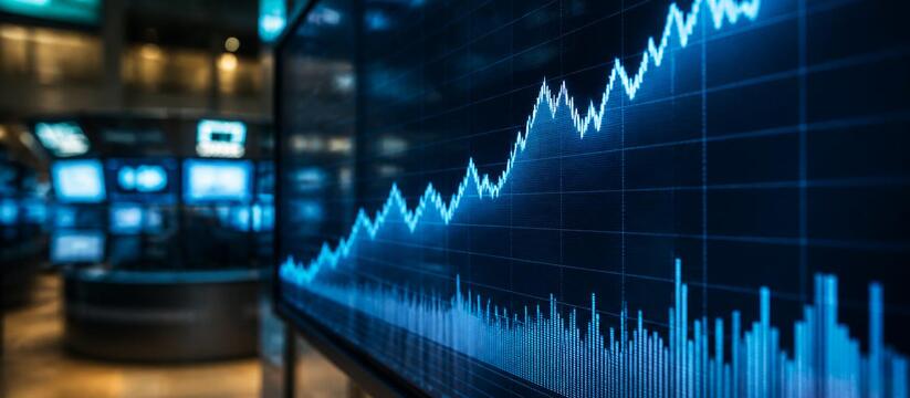 Объем торгов товарными фьючерсами на Мосбирже в...