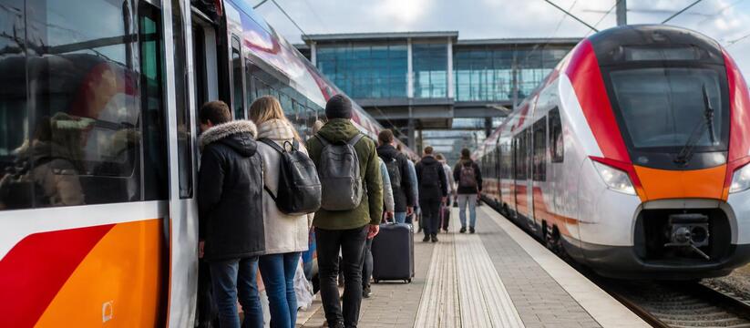 Пассажиропоток между Казанью и Йошкар-Олой вырос на треть Почти 94 тысячи пассажиров воспользовались поез...
