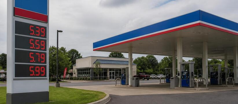 Дефицит бензина подстегнул цены на газ на заправках Из-за дефицита бензина россияне массово переход...