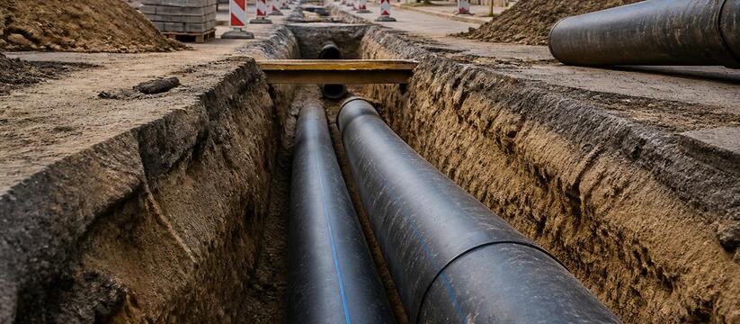 Капремонт водопровода в 42 и 43 микрорайонах Челнов готов на 90% В Челнах на 90% завершен капремонт водопровода ...