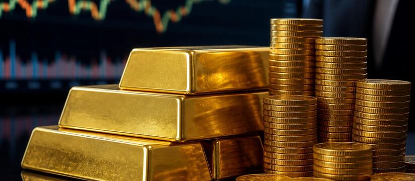 Золото подорожало на 4,3% на опасениях о политике ФРС Золото подорожало более чем на 4,3% за день, пр...