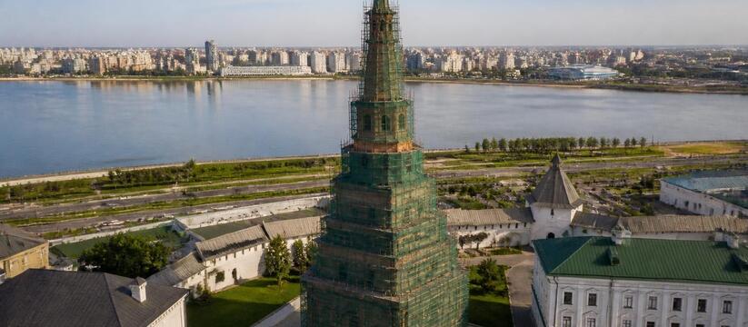 Полумесяц с башни Сююмбике снимут для реставрации 5 октября С башни Сююмбике в Казанском Кремле 5 октября с...