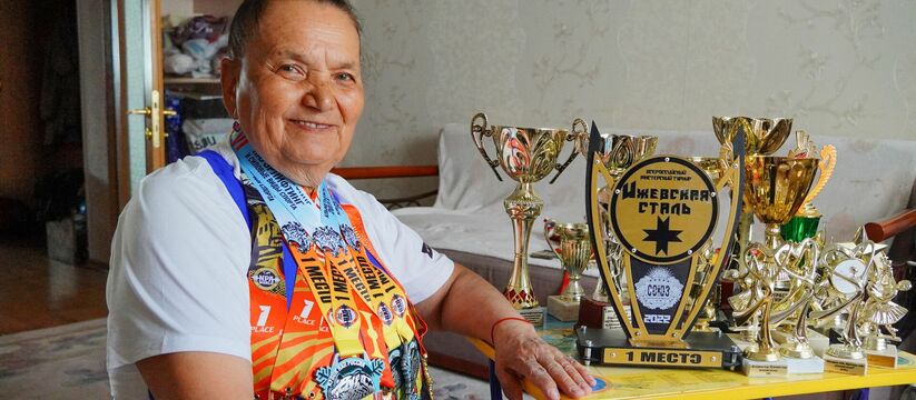 Назима Закирова, 83-летняя спортсменка из Набер...