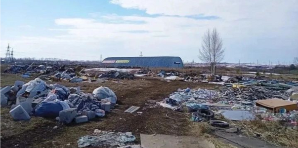 В Челнах нашли незаконную свалку площадью 20 ты...