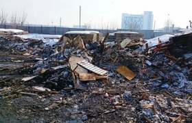 В промзоне Челнов нашли крупную незаконную свалку