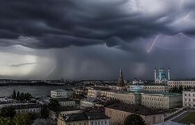 Грозы, град и ураганный ветер ожидаются в Татар...