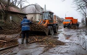 В Чистополе устраняют последствия стихии