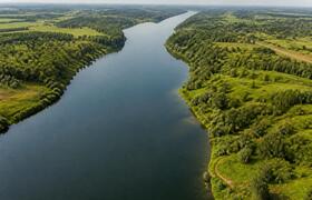 Пожарная пена в реку Тунгуча больше не поступает