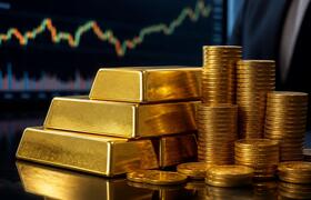 Золото подорожало на 4,3% на опасениях о полити...