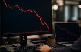 Индекс МосБиржи потерял 1,06% и опустился ниже ...