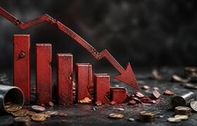 Число банкротств крупных компаний ФРГ выросло н...