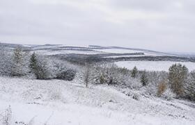 Минниханов показал фото первого снега на юге Та...